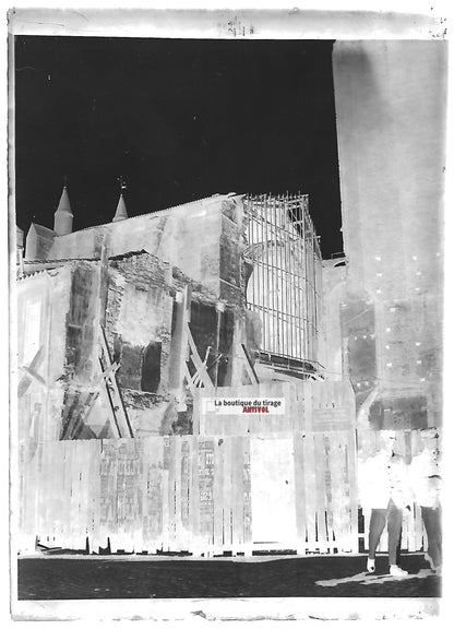 Bugard, Vélo Collioure, Pyrénées, photos plaque verre, lot de 10 négatifs 6x9 cm