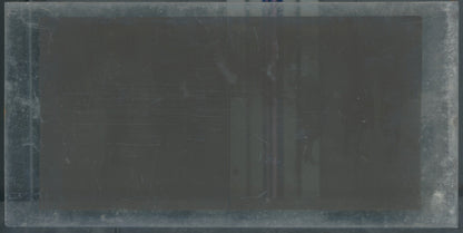 Personnages, Longchamp, Paris, plaque verre stéréoscopique, positif 8,5x17 cm