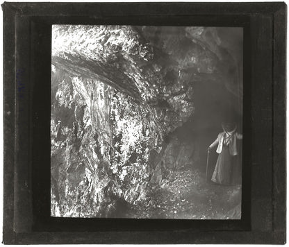 De Grenoble à La Salette-Fallavaux, photo plaque verre, positif 8,5x10 cm