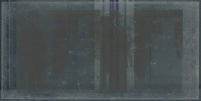 Scène de vie, Longchamp, Paris, plaque verre stéréoscopique, positif 8,5x17 cm