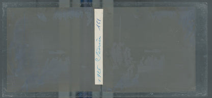 Sevrier, lac d’Annecy, barques, plaque verre photo ancienne stéréo 6x13 cm