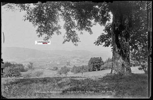 Remiremont, Neurdein, Plaque verre photo vintage, négatif noir & blanc 13x21 cm