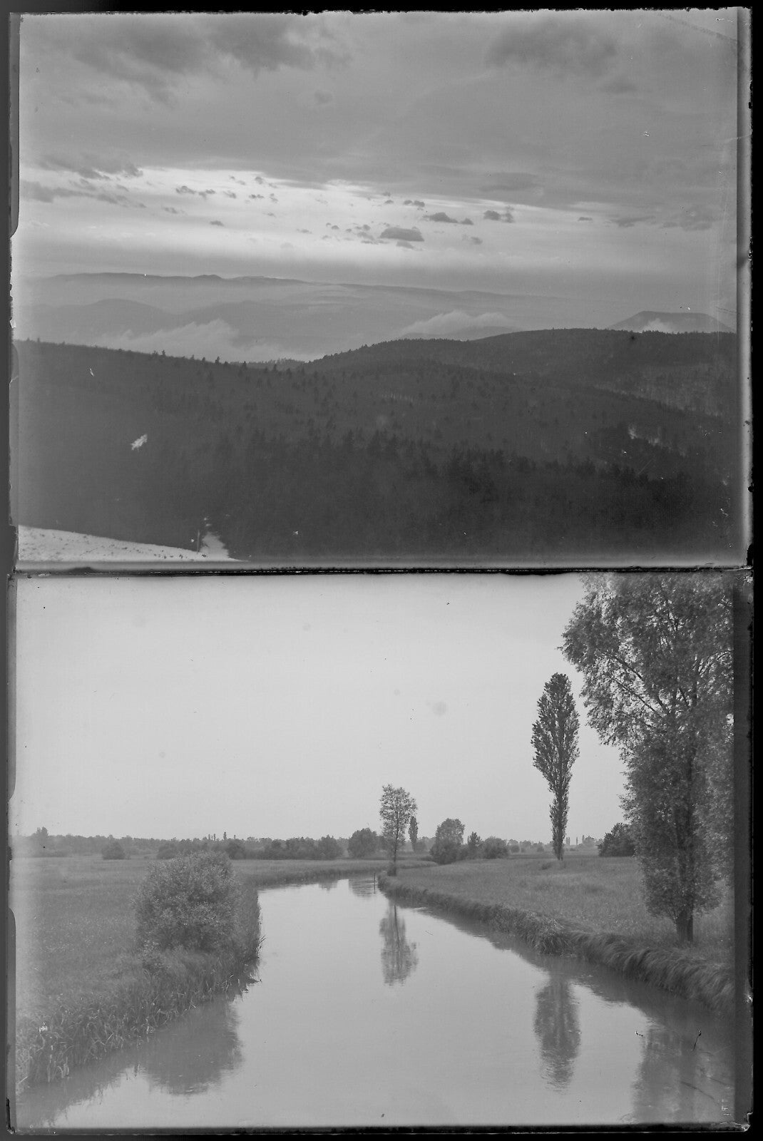 Alsace, Molsheim, Bergheim, photo plaque verre, lot de 12 négatifs 9x12 cm