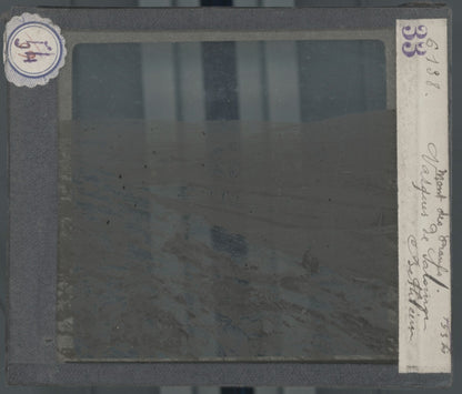 Vasques de Salomon Bethléem, photo plaque verre, noir & blanc, positif 8,5x10 cm