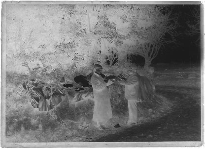 France, Luchon, voyage, photos plaque de verre, lot de 10 négatifs 6x9 cm