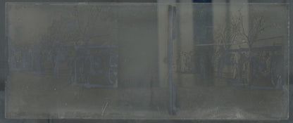 Personnages, Maroc, Plaque verre stéréo, positif noir & blanc 4,5x10,7 cm