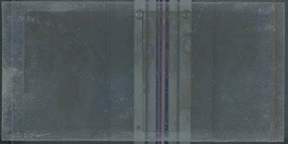 Scène de vie, Longchamp, Paris, plaque verre stéréoscopique, positif 8,5x17 cm