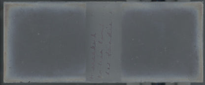 Tombeaux, Marrakech Maroc, Plaque verre stéréo, positif noir & blanc 4,5x10,7 cm