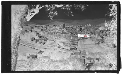 Vence, France Provence, photos anciennes plaque verre, lot de 5 négatifs 9x14 cm
