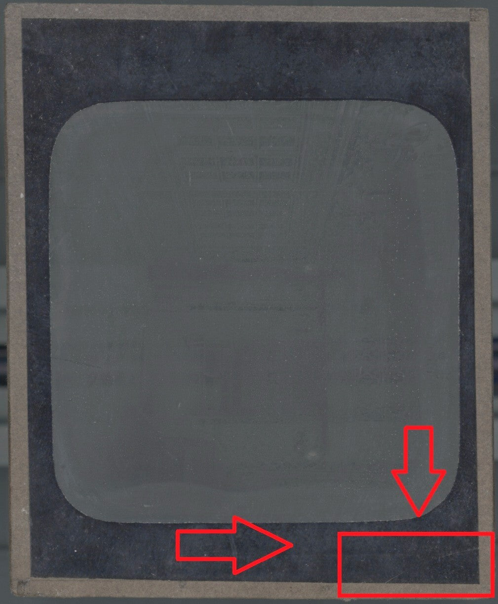 Salle capitulaire, Tolède, Espagne, photo plaque de verre, positif 8,5x10 cm