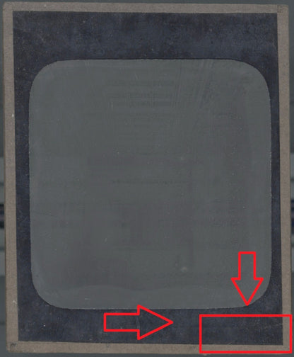 Salle capitulaire, Tolède, Espagne, photo plaque de verre, positif 8,5x10 cm