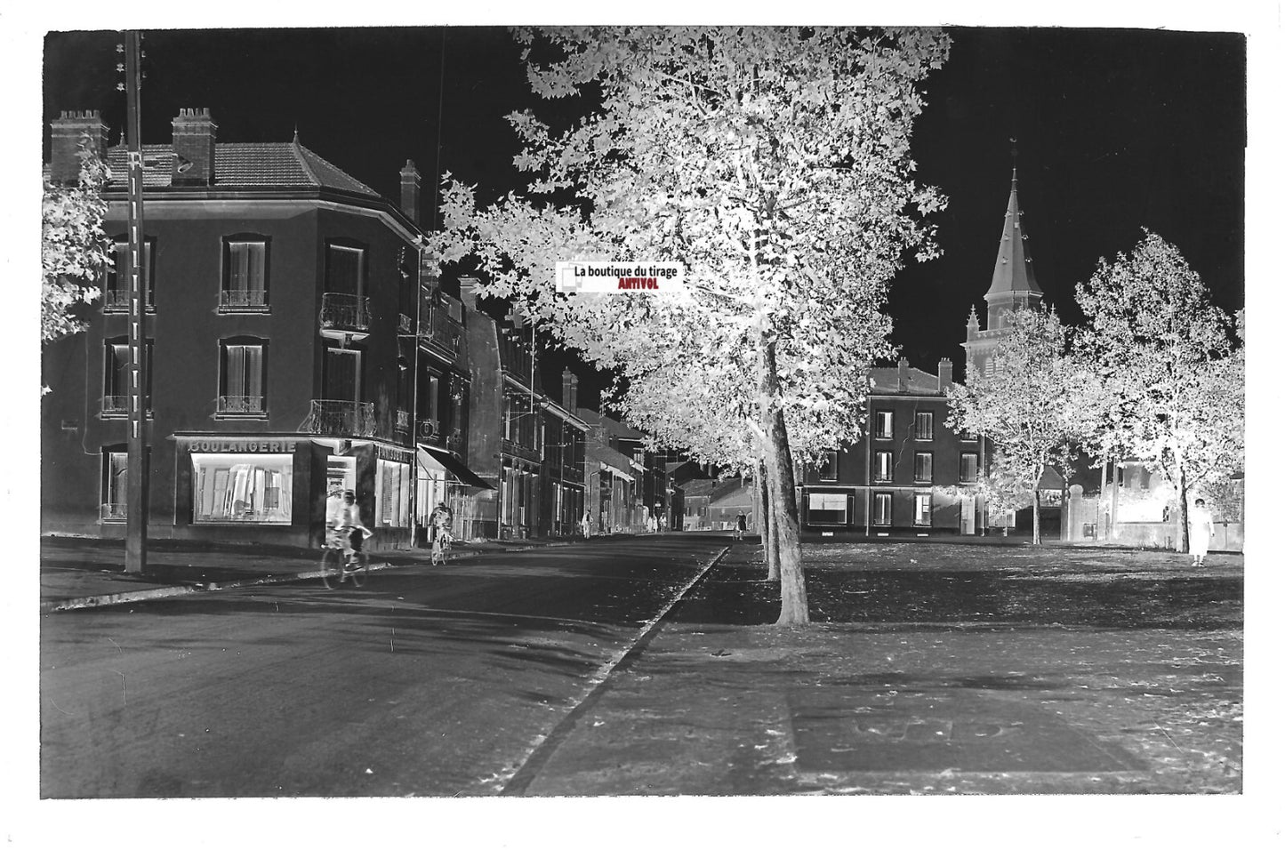 Jarny, Henri Génot, Plaque verre photo ancienne, négatif noir & blanc 10x15 cm