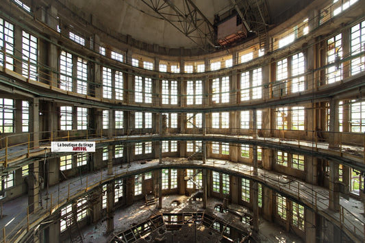 EDITION LIMITEE, Photo d'une ancienne friche industrielle à l'abandon en Italie - La Boutique Du Tirage 